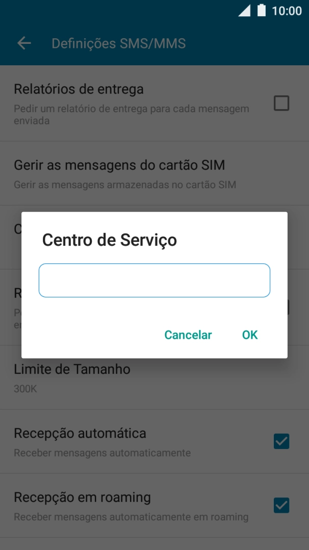 Introduza +351911616161 e prima OK.