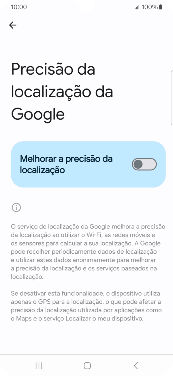 Se premir o indicador junto a 