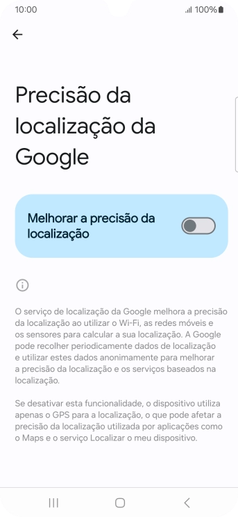 Se premir o indicador junto a 