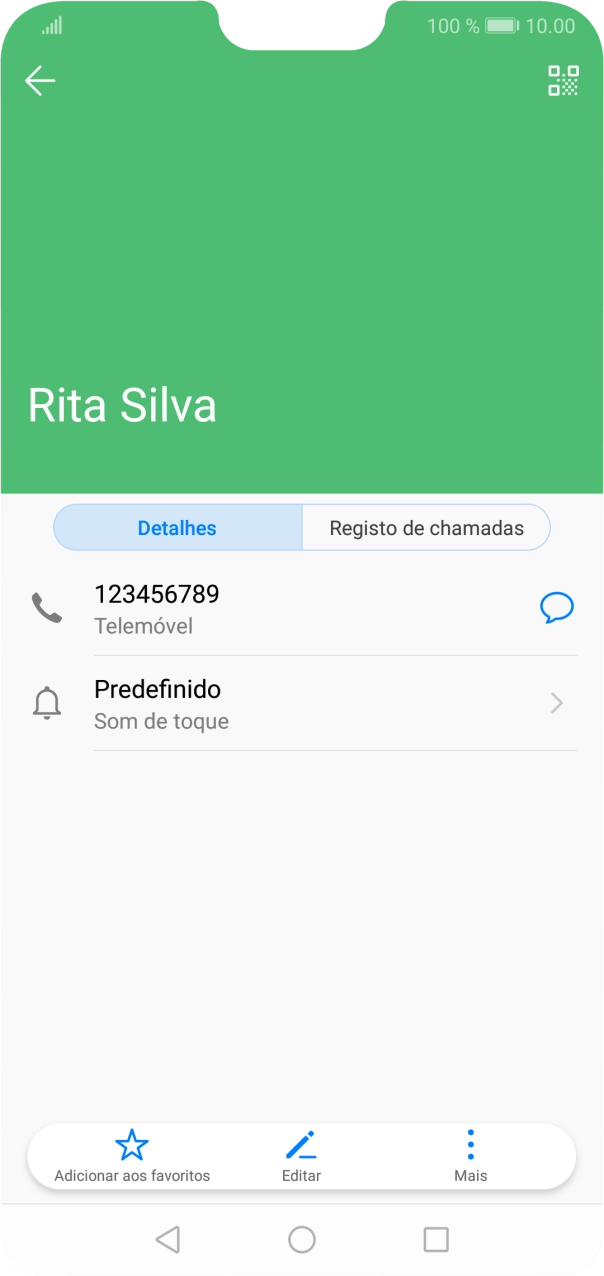 Prima a tecla de início para terminar e voltar ao ecrã inicial.