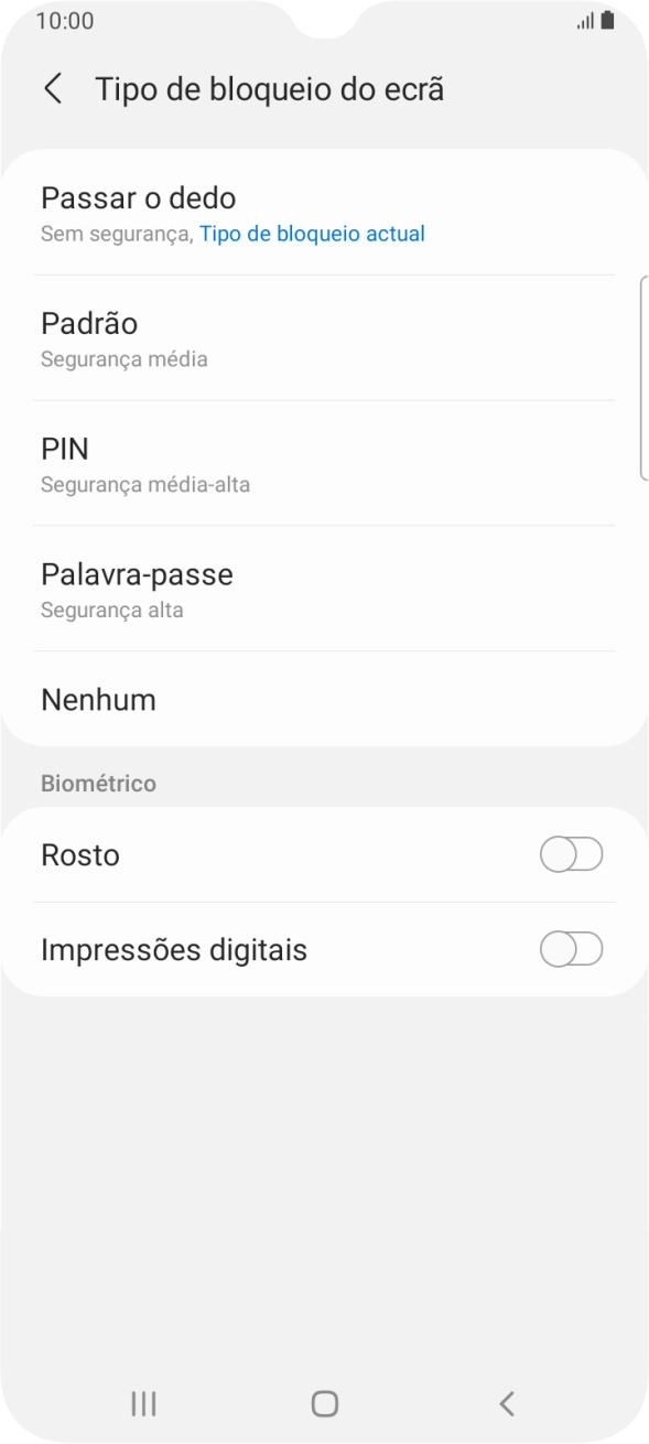 Prima Impressões digitais.