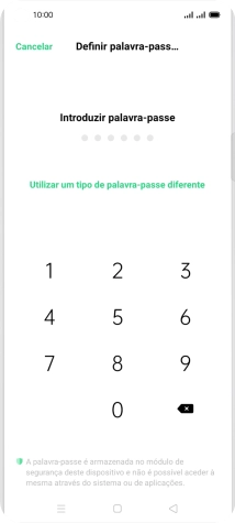 Prima Utilizar um tipo de palavra-passe diferente.
