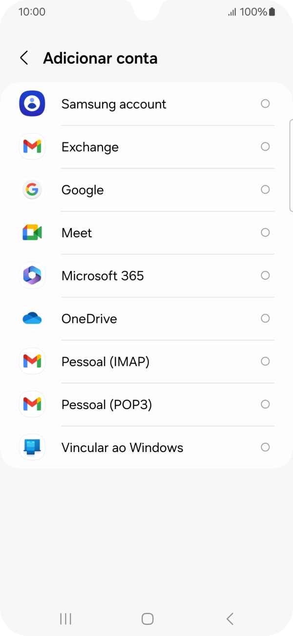 Prima Pessoal (IMAP).