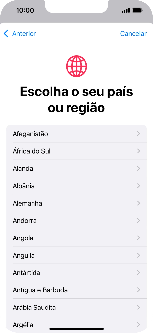 Prima o país pretendido.