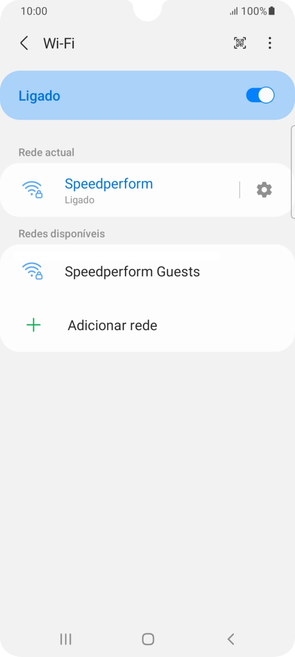 Prima a tecla de início para terminar e voltar ao ecrã inicial.