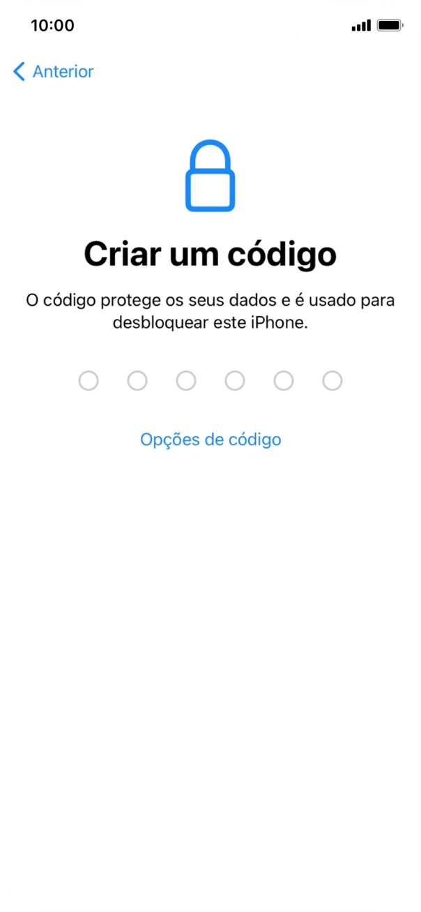 Prima Opções de código.