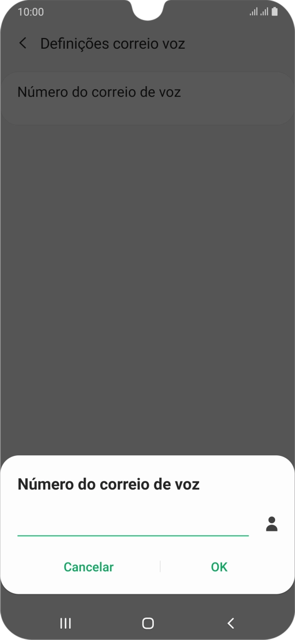 Introduza 123 e prima OK.