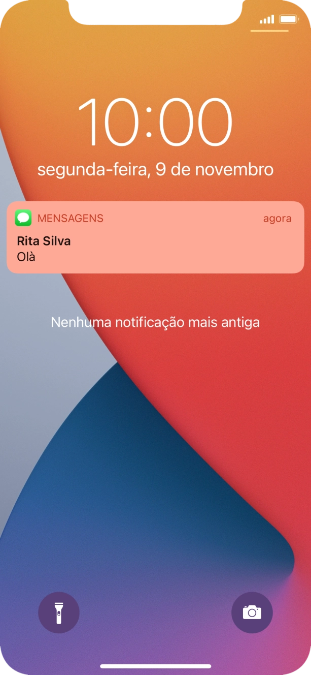 Prima a notificação pretendida e siga as indicações no ecrã para utilizar a função escolhida.