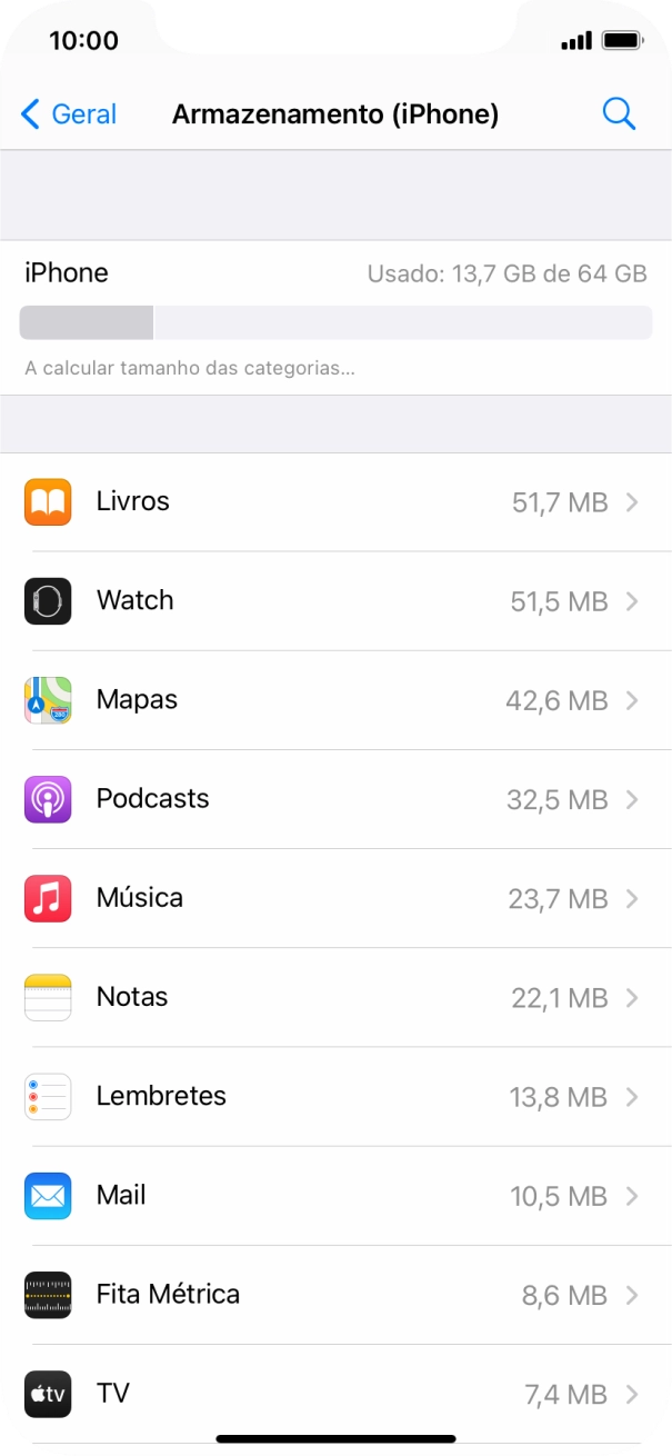 Prima a app pretendida.