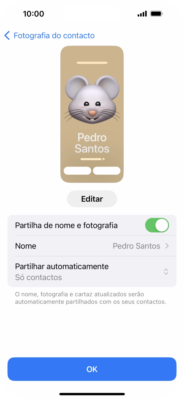 Prima o indicador junto a 