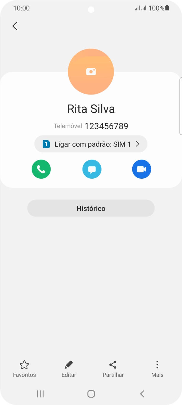 Prima a tecla de início para terminar e voltar ao ecrã inicial.