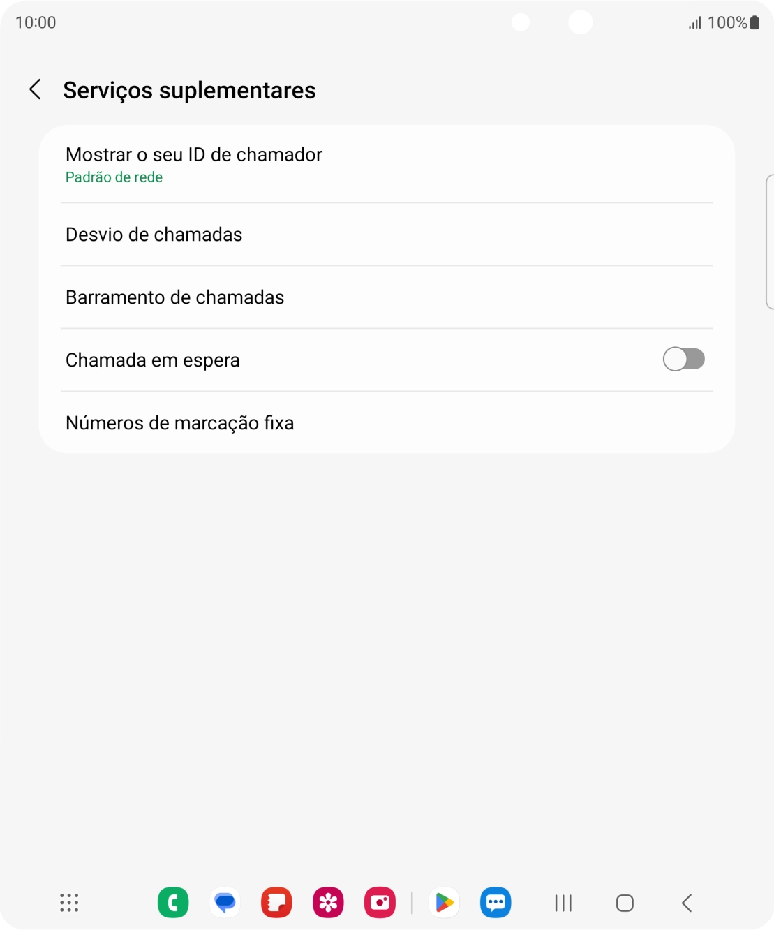Prima Números de marcação fixa.