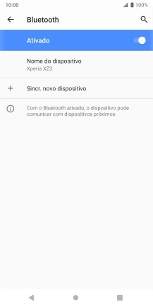 Prima a tecla de início para terminar e voltar ao ecrã inicial.