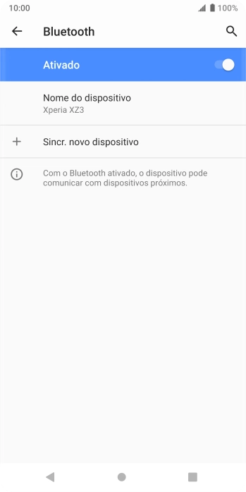 Prima a tecla de início para terminar e voltar ao ecrã inicial.