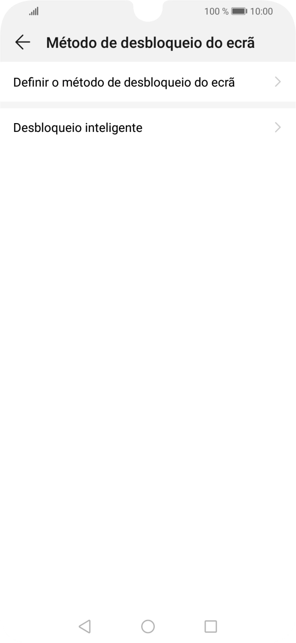 Prima a tecla de início para terminar e voltar ao ecrã inicial.