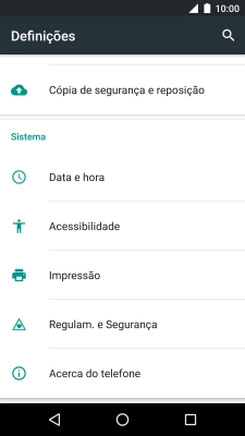 Prima Data e hora.