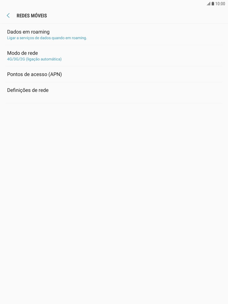 Prima Pontos de acesso (APN).