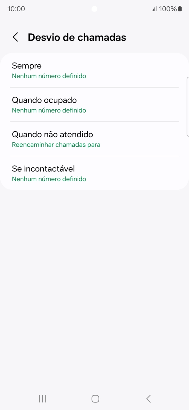 Prima a tecla de início para terminar e voltar ao ecrã inicial.
