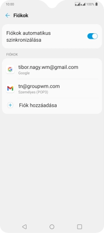 A befejezéshez, és ahhoz, hogy visszatérhess a főképernyőhöz, nyomd meg a főgombot.