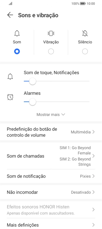 Prima Som de chamadas.