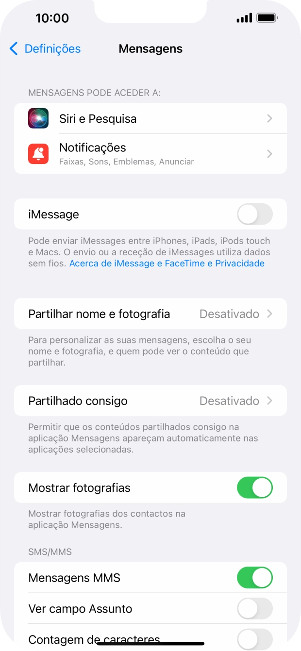 Para voltar ao ecrã inicial, deslize o dedo de baixo para cima a partir da base do ecrã.