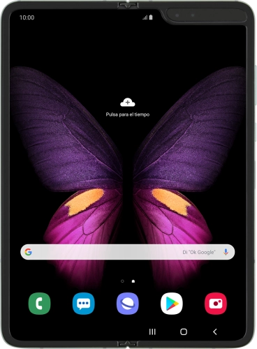 Imagen 1: Vista frontal del Samsung Galaxy Fold - Black