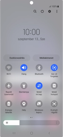 Kattints a beállítások ikonra.
