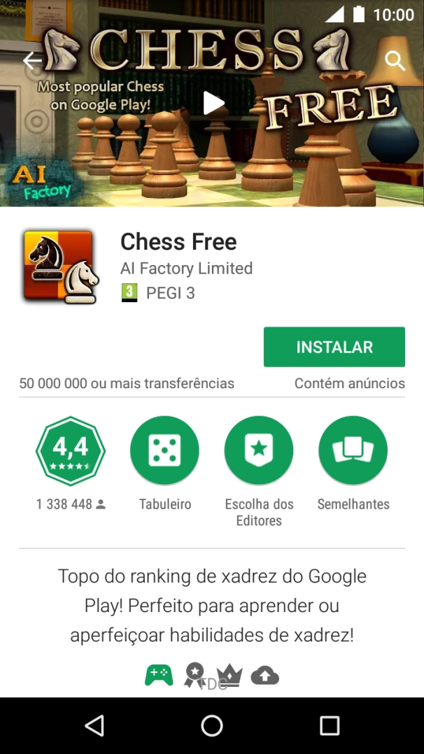 Prima a tecla de início para terminar e voltar ao ecrã inicial.