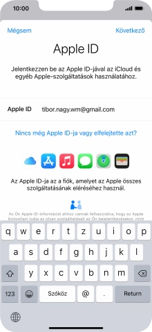Válaszd a Következő lehetőséget.