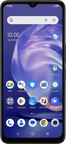 Imagen 1: Vista frontal del TCL 40 R 5G - Black