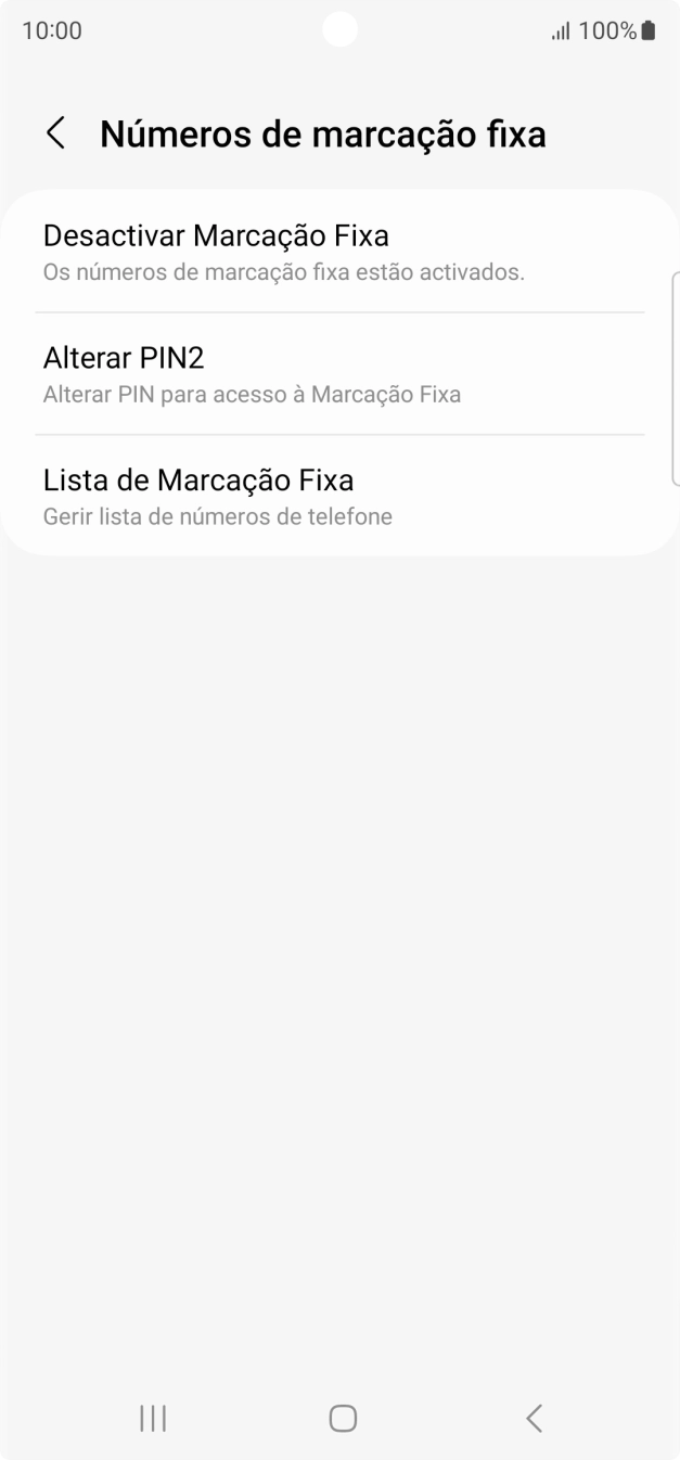 Prima Desactivar Marcação Fixa.