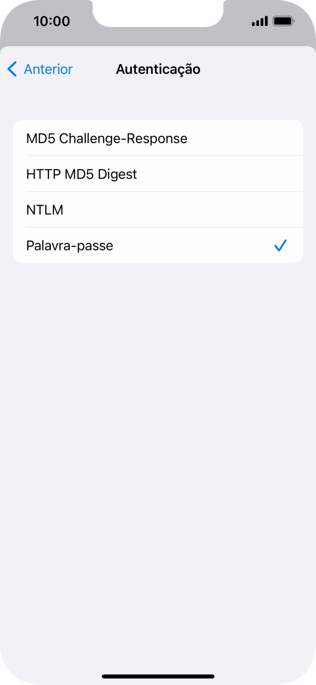 Prima Palavra-passe.