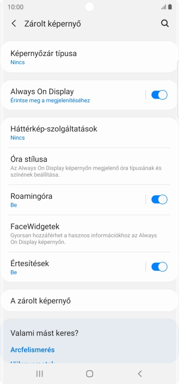 A befejezéshez, és ahhoz, hogy visszatérhess a főképernyőhöz, nyomd meg a főgombot.