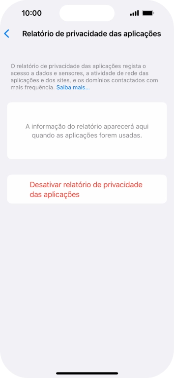 Para voltar ao ecrã inicial, deslize o dedo de baixo para cima a partir da base do ecrã.