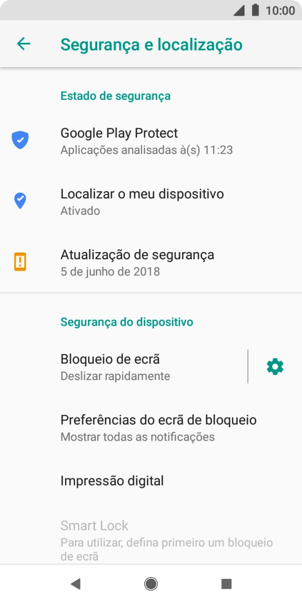 Prima Impressão digital.