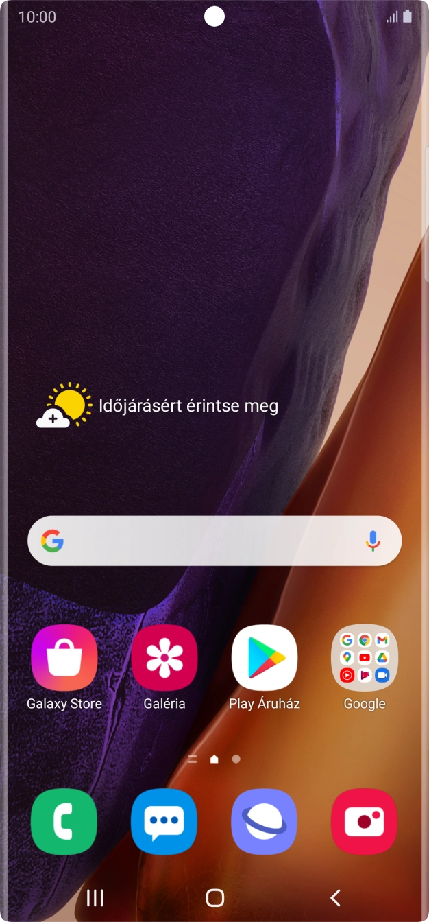Kattints a telefon ikonra.
