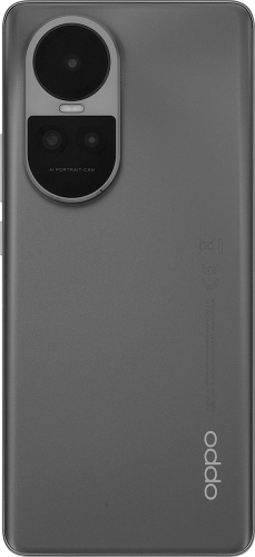 Imagen 2: Vista posterior del OPPO Reno10 5G - DarkGray