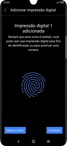 Prima Concluído.