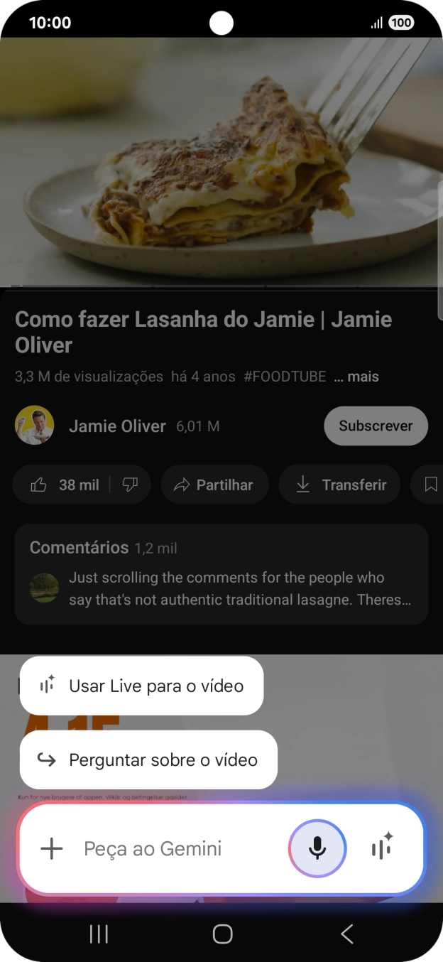 Prima Perguntar sobre o vídeo.