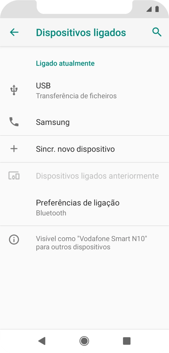 Prima a tecla de início para terminar e voltar ao ecrã inicial.