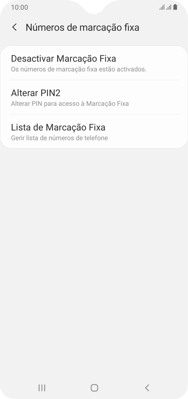 Prima Desactivar Marcação Fixa.