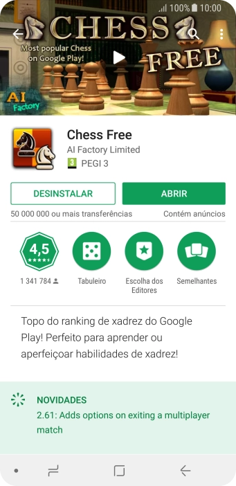 Prima DESINSTALAR.