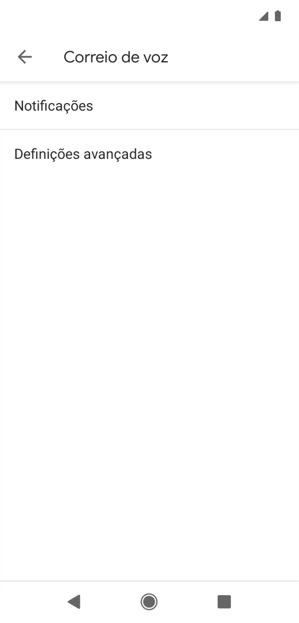 Prima Definições avançadas.