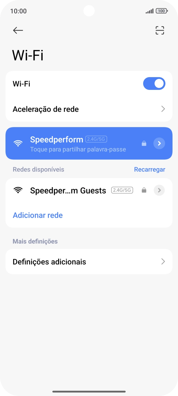 Para voltar ao ecrã inicial, deslize o dedo de baixo para cima a partir da base do ecrã.