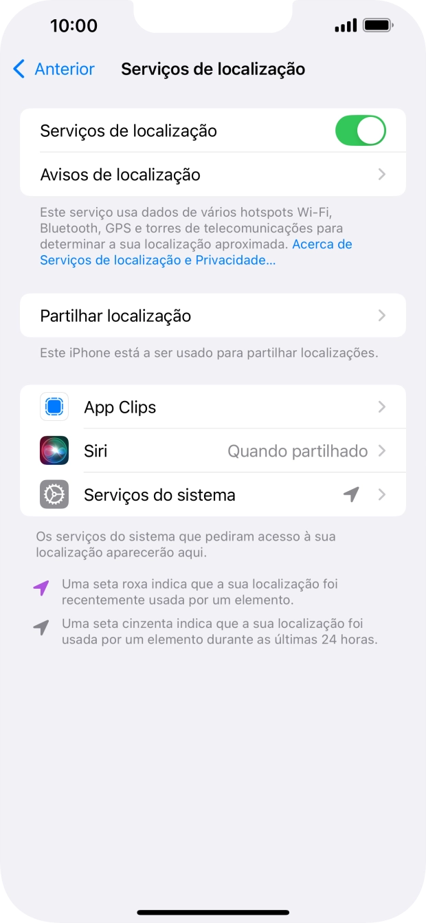 Prima a app pretendida.