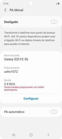 Prima Configurar.