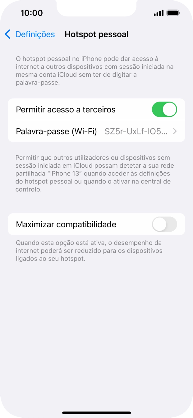 Para voltar ao ecrã inicial, deslize o dedo de baixo para cima a partir da base do ecrã.