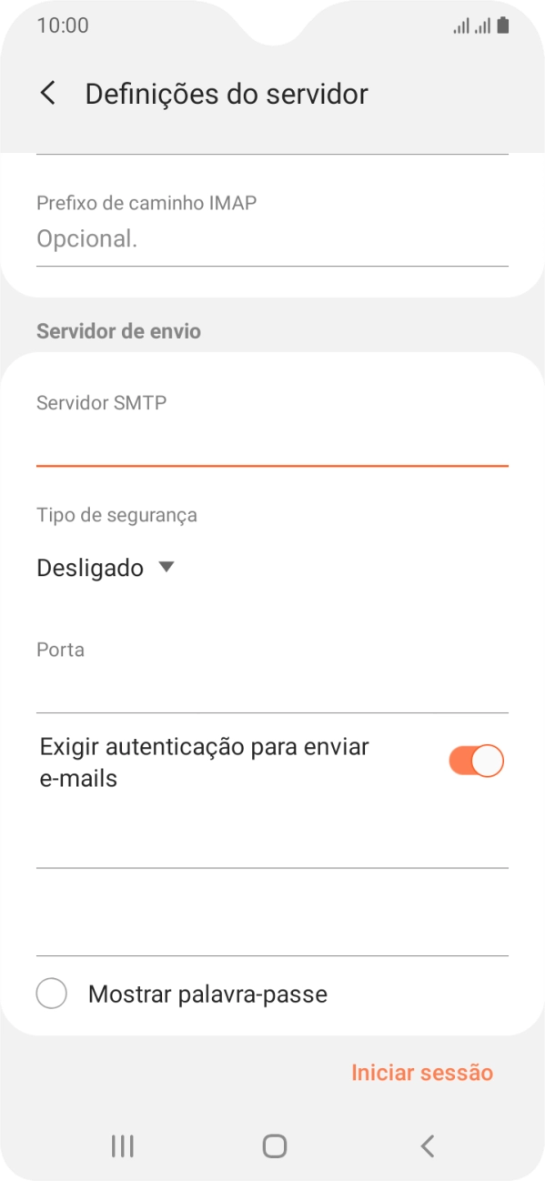 Prima a lista suspensa sob 