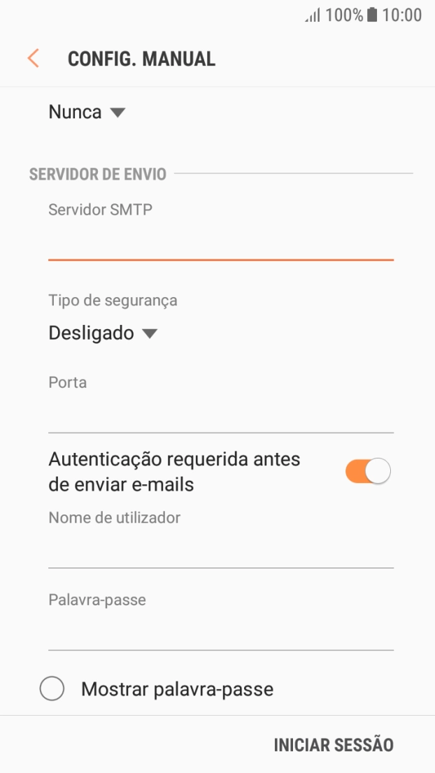 Prima a lista suspensa sob 