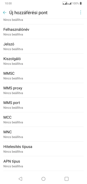 Válaszd az MCC lehetőséget.